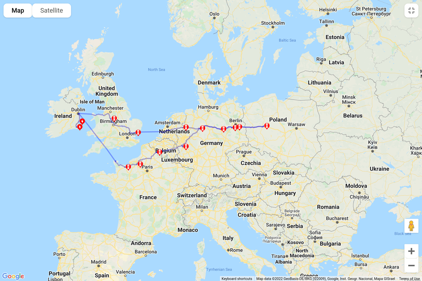 5 Days of Driving