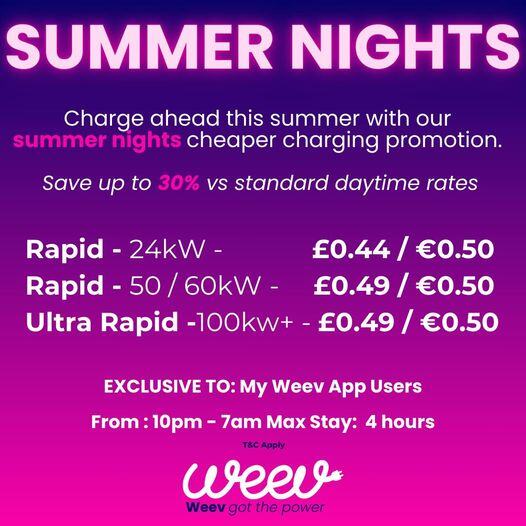 Weev Summer offers